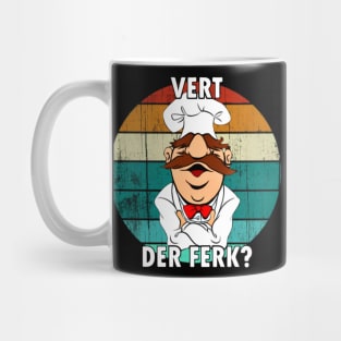 Vert Der Ferk Retro Mug